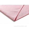 Diamond weave microfiber cleaning cloth